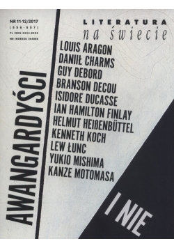 Literatura na świecie Nr 11/12/2017