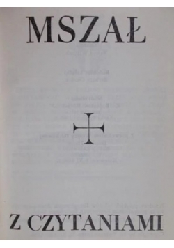 Mszał z czytaniami