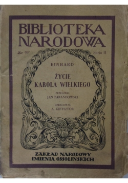 Życie Karola Wielkiego, BN, 1950 r.