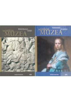 Wielkie muzea Londyn i Amsterdam, 2 książki