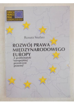 Rozwój prawa międzynarodowego Europy