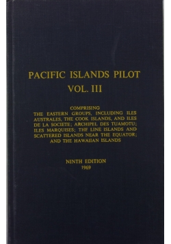 Paciyfic Islands Pilot Vol III