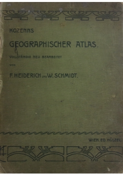 Geographischer atlas vollstandig neu bearbeitet