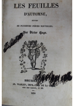 Les Feulles D Automne 1836 r.