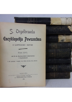 Encyklopedja Powszechna, zestaw 9 książek