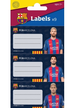 Naklejki na zeszyt FC Barcelona 9/1 100 sztuk
