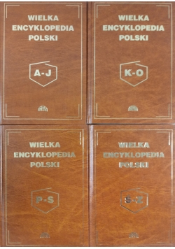 Wielka Encyklopedia Polski zestaw 4 książek
