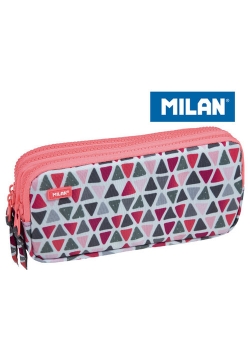 Piórnik Milan 3-komorowy GEO róż