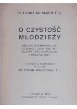 O czystość młodzieży 1928 r