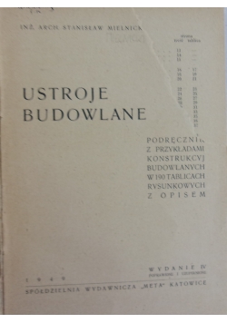 Ustroje budowlane, 1949 r.