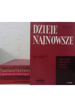 Dzieje najnowsze, 7 książek