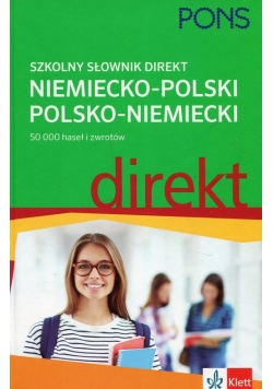 PONS Szkolny słownik niemiecko-polski polsko-niemiecki direkt