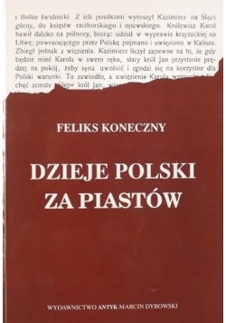 Dzieje Polski za Piastów, reprint z 1902 r.
