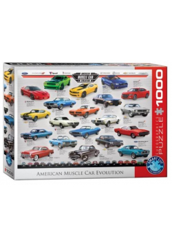 Puzzle 1000 Amerykańske Muscle cary