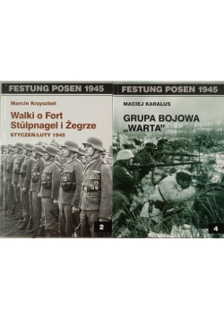 Festung Posen 1945, Zestaw 2 książek