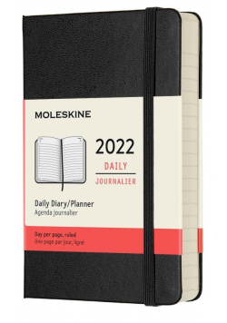 Kalendarz 2022 dzienny 12MP tw. czarny