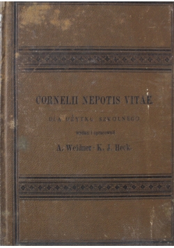 Cornelii nepotis vitae  1890 r