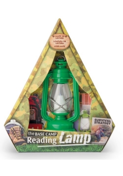 Lampka do czytania zielona
