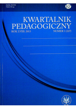 Kwartalnik Pedagogiczny nr 2 2013