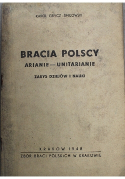 Bracia Polscy Arianie Unitarianie 1948 r