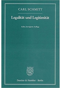 Legalitat und legitimitat