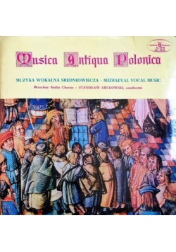 Muzyka Wokalna Średniowiecza, płyta winylowa