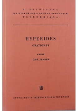 Hyperides Orationes
