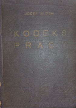 Kodeks pracy, 1936 r.