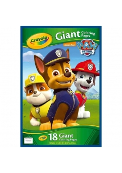Gigantyczna kolorowanka Psi Patrol CRAYOLA