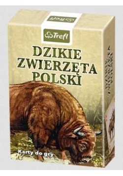 Karty - Przyroda Dzikie Zwierzęta Polski TREFL