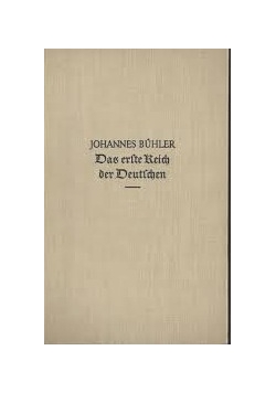 Das erste Reich der Deutsches