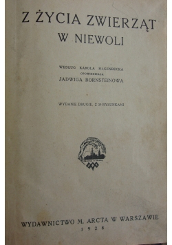 Z życia zwierząt, 1928 r.