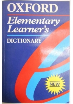Elementary Learner's. Dictionary