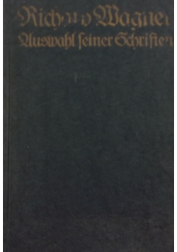 Auswahl seiner Schriften, 1910r.