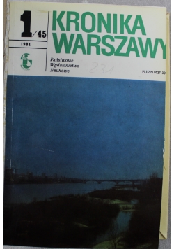 Kronika Warszawy 4 numery