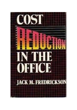 Cost reduction in the office