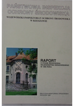 Raport o stanie środowiska  województwa rzeszowskiego w 1995 roku