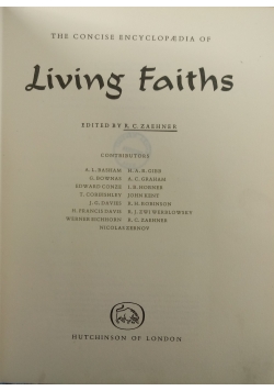 The concise encyclopedia of Living Faiths