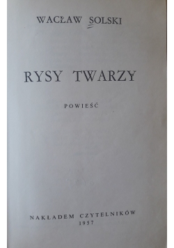 Rysy Twarzy