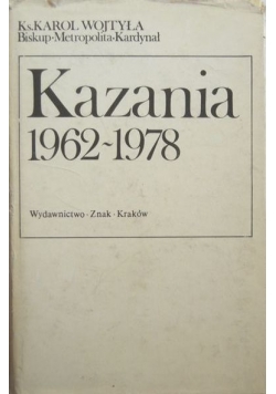 Kazania 1962 1978