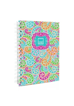 Kołonotatnik A5 Paisley one