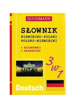 Słownik niemiecko - polski, polsko - niemiecki 3 w 1