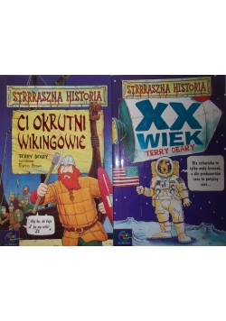 Strrraszna historia: XX wiek/ Ci okrutni wikingowie -  zestaw 2 książek