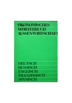 Okonomisches worterbuch aussenwirtschaft