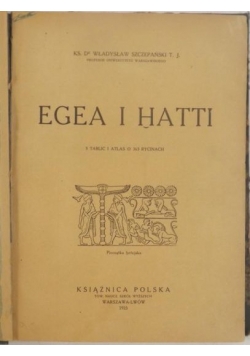 Egea i Hatti, 1923 r.