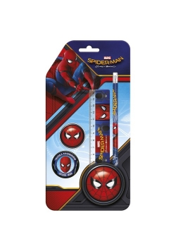 Zestaw 4 przyborów szkolnych Spider-Man Homecoming 12