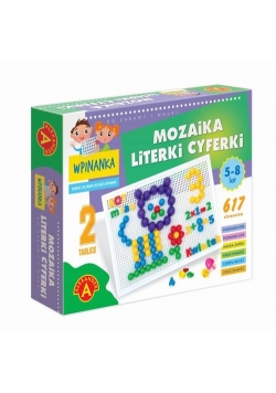 Wpinanka-Mozaika Literki i cyferki