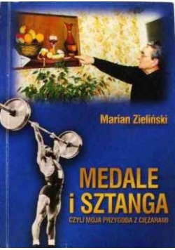 Medale i sztanga + autograf Zielińskiego
