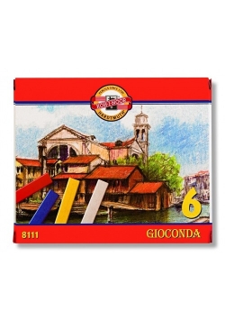 Pastele twarde Gioconda 8111 6 kolorów