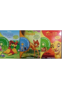 Kubuś Puchatek i rozbrykany Tygrysek/ Bambi/ Król Lew